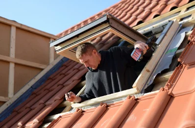 Pose de fenêtres de toit Velux à Lentillères